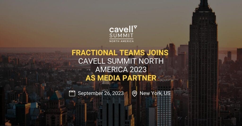Fractional Teams Joins Cavell Summit in NYC as Media Partner
